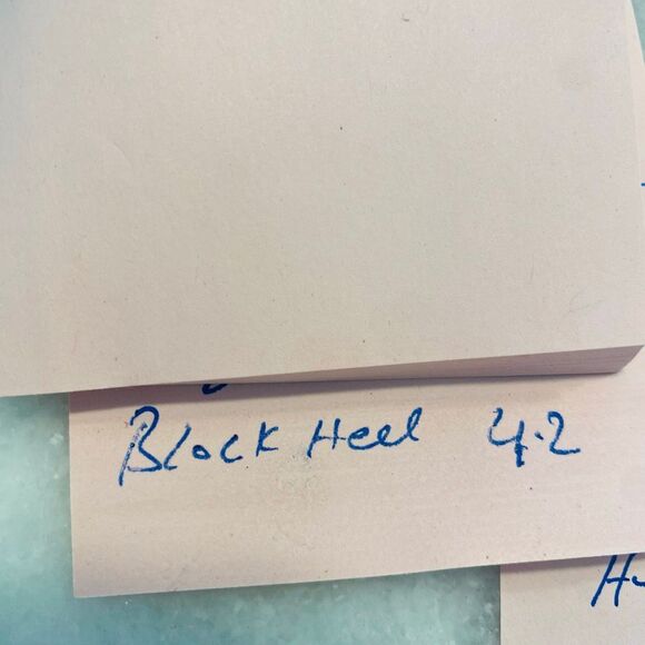 Steve Madden Ankle Strap Open Toe Mesh Block Heel Carrson Sandals Black Size 7.5 - Picture 6 of 6